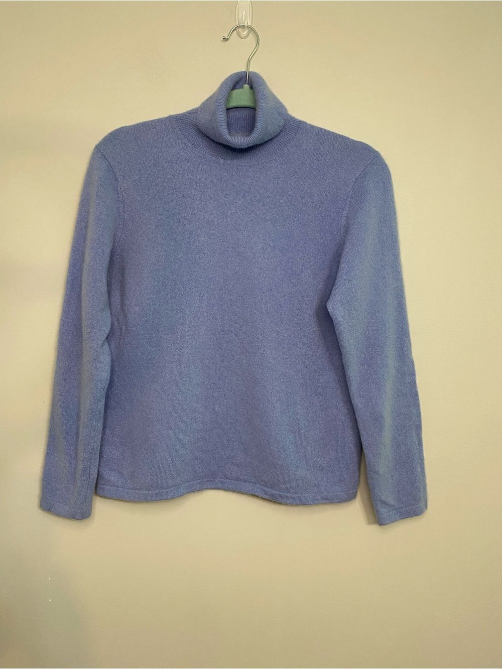 Orvis 100% Cashmere Blue Sweater Women’s Size M
